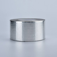 Feuille d'aluminium renforcée à haute viscosité Isolation thermique auto-adhésive forte et ruban de résistance aux hautes températures