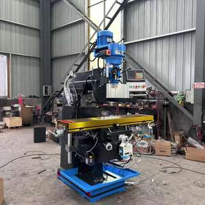 เครื่องกัดป้อมปืนอัตโนมัติ220V อุปกรณ์โลหะ4HW 5HW ขนาดกลาง - Product Image 4