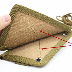 Pochette tactique imperméable pour carte d'identité, cordon en nylon, fermeture à glissière, robuste, pour la chasse et le camping en plein air - Product Image 4