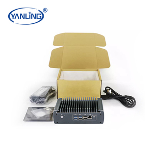 Yanling Fanless מיני מחשב i3/i5 10th IPC תעשייתי מחשב עם 2 * POE אופציונלי מיני תיבת מחשב עבור בקרה תעשייתית - Product Image 6