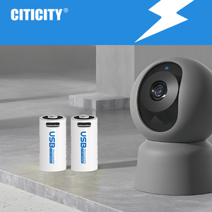 CITICITY แบตเตอรี่ลิเธียมไอออนทรงกระบอก 16340 CR123A ชาร์จผ่าน USB ได้ แพ็ค 4 ก้อน 3V 2590mWh 1200+ รอบการใช้งาน LiNiMnCoO2 - Product Image 4