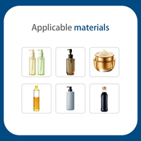 Machine de remplissage à tête unique avec servomoteur, anti-mousse, remplisseur par le bas pour parfums, huiles essentielles, sauces, crèmes cosmétiques