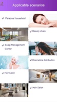 10%~30% de réduction sur l'analyseur de cuir chevelu intelligent WIFI HT-BW36 AI avec comparaison d'images pour le suivi de l'état du cuir chevelu du client