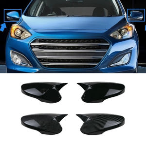 Cubiertas Protectoras para Retrovisores Laterales de Coche, Tapas de Espejos para Hyundai Elantra 2012-2017, Kit de Carrocería, Accesorios para Coche - Product Image 1