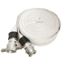 Selang Pemadam Kebakaran PVC Karet 4 Inci dengan Reel, Hidran Datar, Katup Sprinkler, Harga Grosir