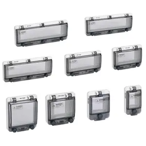 NEW Style MCB Protection Enclosure 8way YKW-08B Ip67 Circuit Breakers Protection Enclosures Waterproof Window Cover