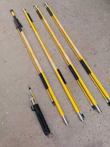 ไม้ค้ำไฟฟ้าแรงสูง RUNZE TOOL 7.5ม. 3.5ม. 110KV แบบยืดหดได้หลายท่อน ทำจากไฟเบอร์กลาส - Product Image 3