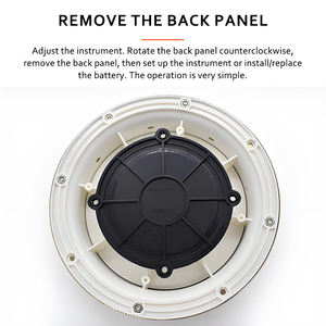 Revestimento de zircônio a vácuo na superfície Medição precisa, barômetro marinho resistente à corrosão (Yacht Grade) - Product Image 2