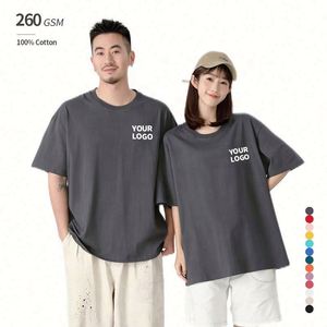 <b>Drop</b> Shoulder Blank Summer Tee 100% Cotton Plain Custom Wholesale Clothes Men's T Shirt Tshirt Sublimation Blanks Woven 2Pcs - Product Image 2