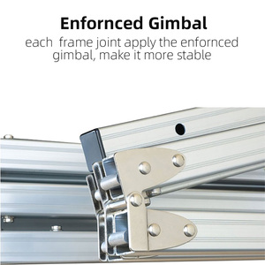 Pantalla de Proyección Plegable YZM para Exteriores, Compatible con 4K 8K 3D, Películas y Vídeos, 150/300 Pulgadas, Marco Blanco Mate, 16:9 - Product Image 3