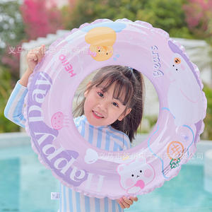Flotador Inflable Infantil Xiaolu con Diseño de Dibujos Animados para Piscina y Parque Acuático, Grosor de PVC de 0.18mm - Product Image 1