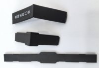 Connecteur de rainure d'angle intégré Type d'accessoires de profilé en aluminium standard européen et national à angle droit interne