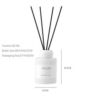 Chăm sóc sức khỏe tùy chỉnh trang trí nội thất sang trọng gốm chai lửa miễn phí sậy khuếch tán nước hoa tinh dầu hương liệu làm mát không khí Quà Tặng - Product Image 3
