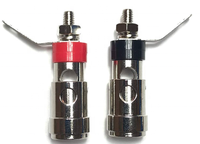 Connecteur de borne d'amplificateur de petite taille, borne de connexion à ressort, type à pression rapide, borne de panier de subwoofer à ressort