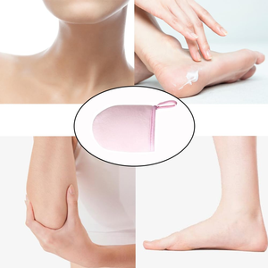 Self Application Tanning Mitts/Bronzing Tanning Applicator <b>Gloves</b>/Super Soft Velour Self Tanning Applicator Mitt - Product Image 3