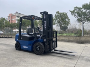 Everlift CPCD25 <span class=keywords><strong>2T</strong></span> 2.5T dizel Forklift Heli forklift  3-6m kaldırma yüksekliği depo portu için 2 sahne 3 sahne direk - Product Image 6