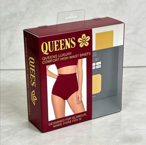 Caja de Embalaje Personalizada para Ropa Interior, Contenedor de Plástico Plegable Rectangular Ligero, Diseño de Impresión Offset - Product Image 3