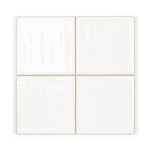 Piastrella Pretagliata Boston White 20x20 Formato 10x10 per Uso a Parete e Pavimento - Product Image 4