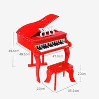Children's toy piano 30key Kids Gift Toys Mini Wooden Percussion Piano Music Instrument Piano Toy for Children