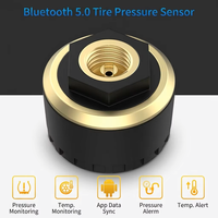 Tpms Universales Ble Tpms 5.0 Moniteur de pression des pneus numérique App Sync d'énergie Tpms de voiture durables