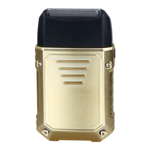 Afeitadora Eléctrica <span class=keywords><strong>de</strong></span> Láminas Inalámbrica para Hombre, Máquina <span class=keywords><strong>de</strong></span> <span class=keywords><strong>Afeitar</strong></span> para <span class=keywords><strong>Cabeza</strong></span> Calva y Barba, Recargable por USB, Metálica Dorada para Barberos - Product Image 6