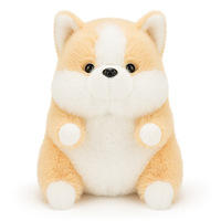Boneka Anjing Husky Mainan Plush Shiba Inu Isi Bulu Silikon 51cm-99cm 8-13 Tahun