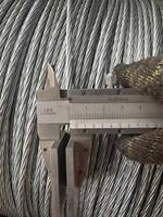 Câble en acier galvanisé 1x7, matériel de quincaillerie en gros, pour treuils, produits en acier longs, 10mm 17mm 1770mpa