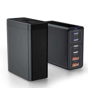 Estación de Carga Magnética de Escritorio HNT 105W <span class=keywords><strong>GaN</strong></span> PD3.0, Cargador Rápido 2A+4C con Protección OTP para Laptop y Uso Universal OEM - Product Image 1