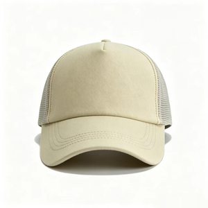Custom Logo Foam Front Mesh Trucker <b>Cap</b> <b>Plain</b> Blank Two Tone Mesh Back <b>Baseball</b> Hat Unisex Adjustable Trucker Hat Wholesale - Product Image 4