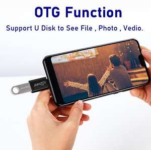 Venta al por mayor USB 3,1 5/10Gbps Transferencia DE DATOS OTG Conector USB a macho a USB C Adaptador hembra Conector tipo C - Product Image 4