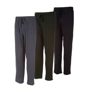 Pantalones de descanso para hombre, de corte holgado y fluido para máxima comodidad y facilidad de movimiento durante el yoga, la meditación y el uso relajado en el hogar. - Product Image 6