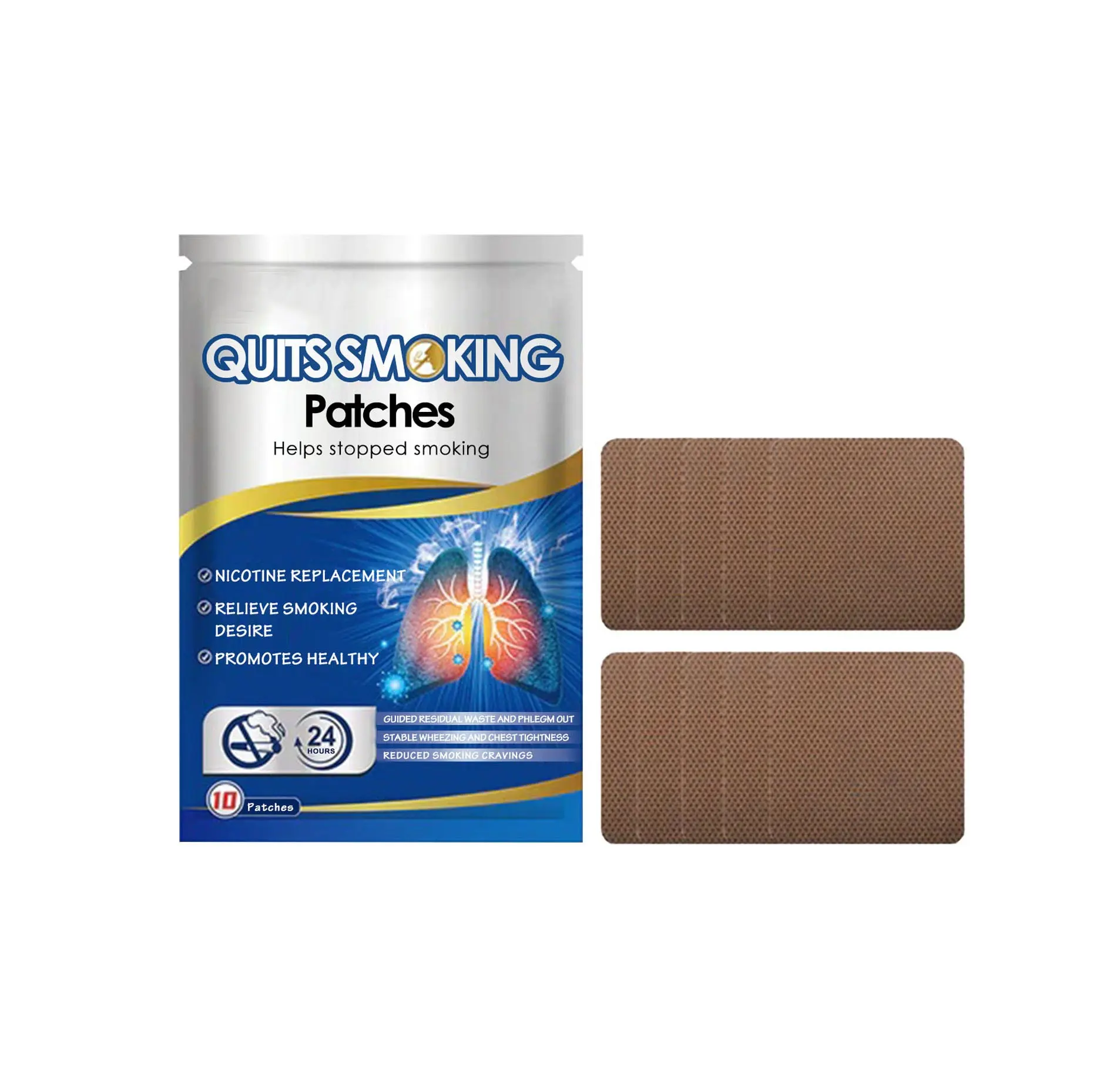 hot sale health quits smoking patches relieve dry throat itching and help stop smoking body care products