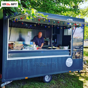 Remolque de Acero Inoxidable con Certificación CE DOT para Máquina de Palomitas de Maíz, Hamburguesas y Comida Rápida, Cocina Móvil para Venta Ambulante - Product Image 1