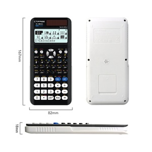 Calculatrice scientifique pour étudiants 991 EX, 552 fonctions, écran LCD 2 lignes, 10+2 chiffres, fonction calendrier, matériau ABS - Product Image 2