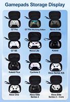 Étui de transport pour manettes de jeu, sac de rangement pour manettes XBOX GameSir Cyclone 2 Kaleid Nova Lite Kaleid Flux G7 Pro