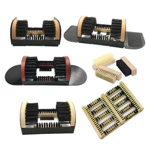 Ban đầu trong nhà ngoài trời công nghiệp nặng bùn bụi bẩn tuyết Tất cả thời tiết kim loại cầm tay Khung giày khởi động bàn chải sạch hơn tốt - Product Image 1