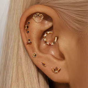 Gioielli <span class=keywords><strong>da</strong></span> <span class=keywords><strong>Piercing</strong></span> Orecchino a Perno in Titanio G23 all'Ingrosso <span class=keywords><strong>Orecchini</strong></span> a Perno in Titanio Gioielli <span class=keywords><strong>da</strong></span> <span class=keywords><strong>Piercing</strong></span> Labret <span class=keywords><strong>Piercing</strong></span> Orecchino - Product Image 3