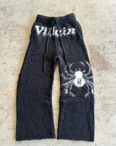 Pantalons pour femmes Pantalons personnalisés <span class=keywords><strong>en</strong></span> laine Polyester Jogger Streetwear <span class=keywords><strong>Pantalon</strong></span> de survêtement flou <span class=keywords><strong>Pantalon</strong></span> <span class=keywords><strong>en</strong></span> mohair - Product Image 3