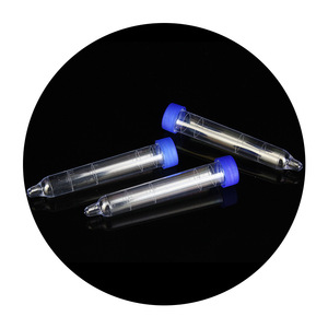 Langjian 12ml <b>Screw</b> Capped Urine Sediment Collection Tube With Pointed Bottom Disposable Ps Graduated Test Tube - Product Image 4