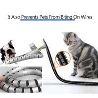 Organizador de Cables en Espiral de PE, Protector de Cables de Plástico Flexible, Gestión de Cables