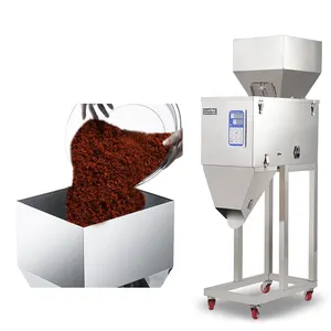 Lagerbestand Vibrationspulver Getreideabfüllmaschine für Mehl Kaffee Zahlenregelung Reis-Samen-Wagen Abfüllmaschine