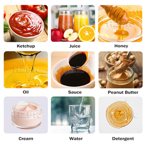 hzpk A03台式手动化妆面霜润唇膏粘度液体填充机制造商 - Product Image 2