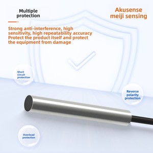 AKUSENSE TDF18-05HO Modelo/M30 Rosca Cilíndrica DC <span class=keywords><strong>2</strong></span> Fios <span class=keywords><strong>Sensor</strong></span> de Proximidade de Metal Indutivo 1-4mm Faixa NPN PNP 5V - Product Image 2