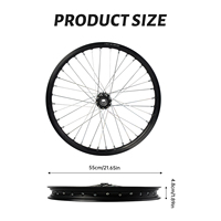 Roue tout-terrain Woodniu Racein pour Surron Light Bee X 19 pouces 1.4*19 pouces, jante avant pour jantes Surron Lbx