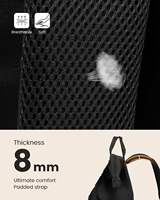 Sac à dos pour ordinateur portable Oxford pour femmes, idéal pour le travail, les voyages, les trajets quotidiens, les affaires, les étudiantes et les mamans, avec bandoulière