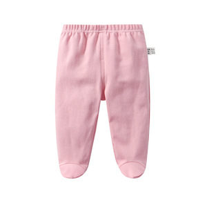 Instahot — <span class=keywords><strong>pantalon</strong></span> à pieds pour bébé garçon et fille, pyjama de styliste, chaud, uni, sous-vêtements pour nouveau-né - Product Image 4