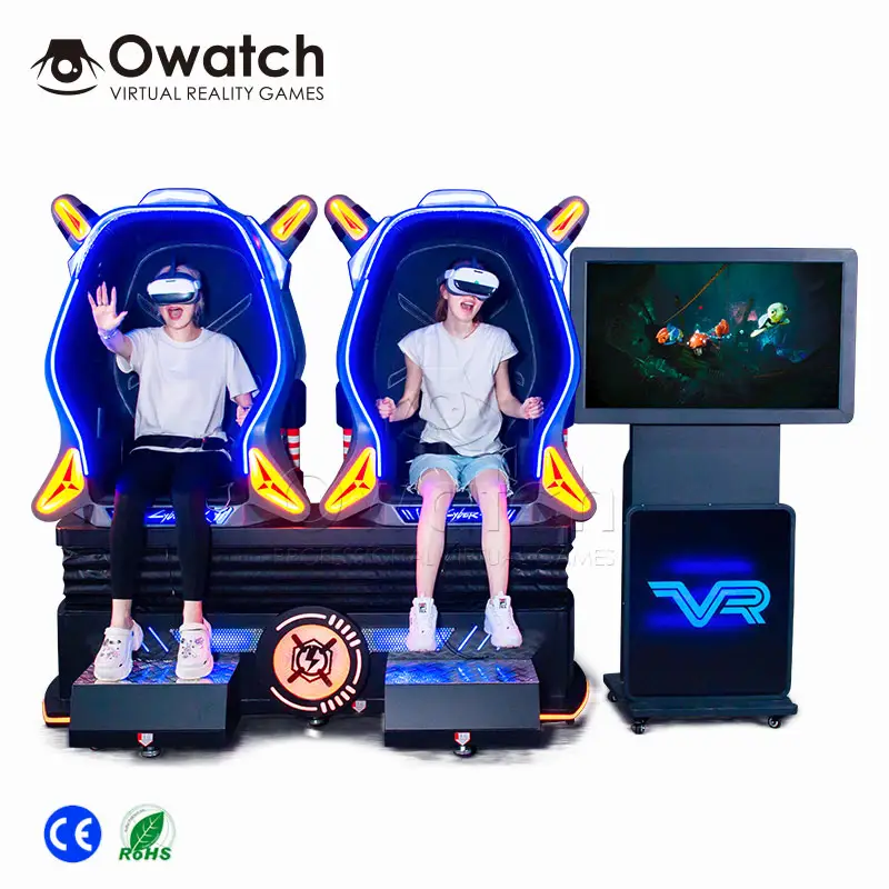 Harga Grosir Arcade Permainan Mesin 9d Egg Vr Cinema 9D Virtual Reality Cinema Kursi untuk Dijual