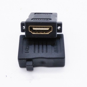 Adaptateur de connecteur HDMI femelle pour montage mural, résolution 1920x1080, interface audio-vidéo - Product Image 2