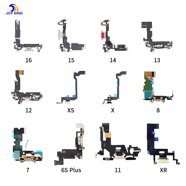 Original Charging Flex Replacement for Iphone 12Pro Cable Flexible De Carga for Iphone Spare Parts for Phone Repairing