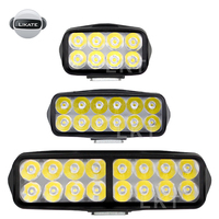 Barre lumineuse pour moto LKT Super Bright 8 LED 12V blanche, état neuf, faisceau spot, phare antibrouillard pour utilisation hors route